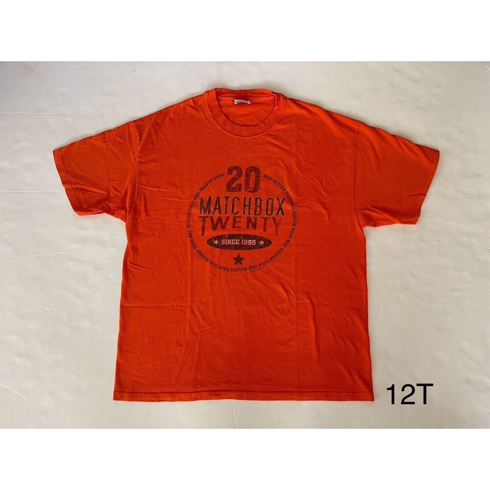 MATCHBOX TWENTY 2001 VINTAGE Mad Season Tour T-SHIRT XL‎